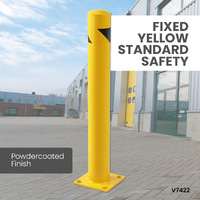 Fixed Yellow Standard Safety Bollards