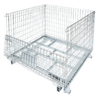 Galvanised Mesh Cage