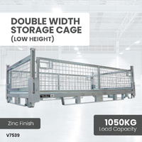 Double Width Storage Cage (Low Height)