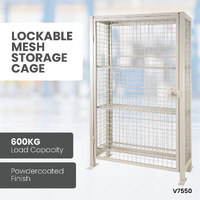 Lockable Mesh Storage Cage