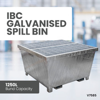 IBC Galvanised Spill Bin