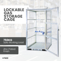 Lockable Gas Storage Cage