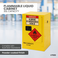 Flammable Liquid Cabinet  - 30L Capacity