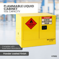 Flammable Liquid Cabinet - 100L Capacity