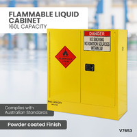 Flammable Liquid Cabinet - 160L Capacity