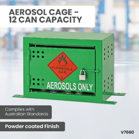 Aerosol Cage - 12 Can Capacity