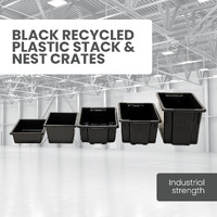 Enviro Recycled Plastic Stack & Nest Crates 