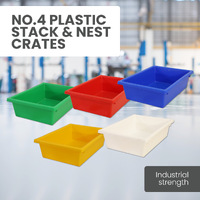 No.4 Plastic Stack & Nest Crates