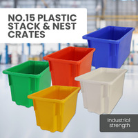 NO. 15 Plastic Stack & Nest Crates