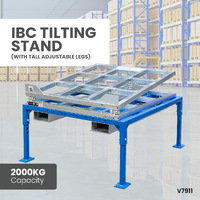 IBC Tilting Stand (with Tall Adjustable Legs)