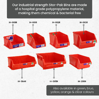 Red Stor-Pak Bins