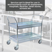 Service Cart With Side Rails