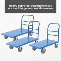 Heavy Duty Steel Platform Trolleys