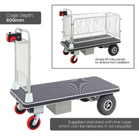 Powered Platform Trolley (with cage)