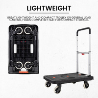 Foldable Plastic Deck Trolley