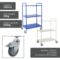 Tall Multi Shelf Trolleys