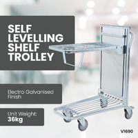 Self Levelling Shelf Trolley