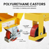 Scissor Lift Trolley 610x1220mm (700kg capacity) - Double Scissor