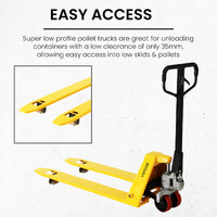 Super Low Profile Pallet Truck (Euro Size)