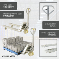 2000kg Galvanised Pallet Trucks