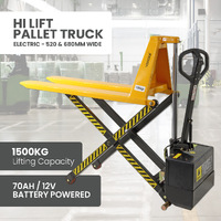 1500KG Hi Lift Pallet Trucks -  Electric