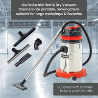 30L Wet/Dry Vacuum Cleaner