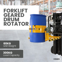 Forklift Geared Drum Rotator