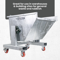 Forklift Waste Self Tipping Bins