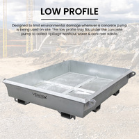 Galvanised Concrete Collection Tray