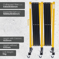 5 Metre Double Expanding Barrier