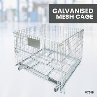 Galvanised Mesh Cage