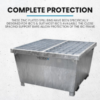 IBC Galvanised Spill Bin