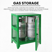 Fork Gas Storage Cage - 2 Cylinders