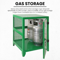 Fork Gas Storage Cage - 4 Cylinders