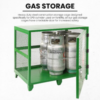 Fork Gas Storage Cage - 6 Cylinders