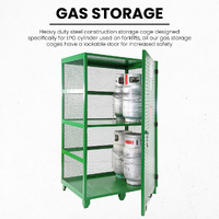 Fork Gas Storage Cage - 12 Cylinders