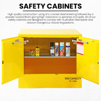 Flammable Liquid Cabinet - 100L Capacity