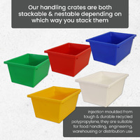 No. 4D Plastic Stack & Nest Crates