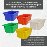 No. 10 Plastic Stack & Nest Crates