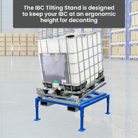 IBC Tilting Stand (with Short Adjustable Legs)