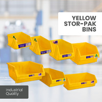 Yellow Stor-Pak Bins