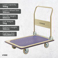 Multi-Purpose Platform Trolley (Folding Handle)