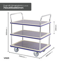 Multi-Purpose 3 Tier Trolleys