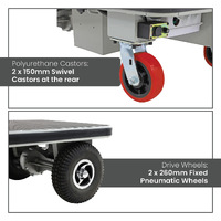 Powered Platform Trolley (with cage)