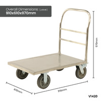 Stainless Steel Platform Trolleys