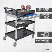 3 Tier Tool Trolley (with drawer)