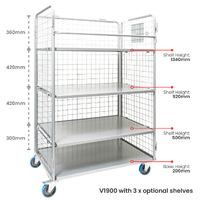 Heavy Duty Mesh Security Cage 