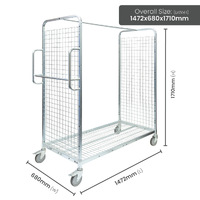 1910 Series - Garment Transport Trolley