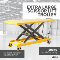 Extra Large Scissor Lift Trolleys