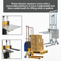 Electric Fork  Stacker - 400kg capacity